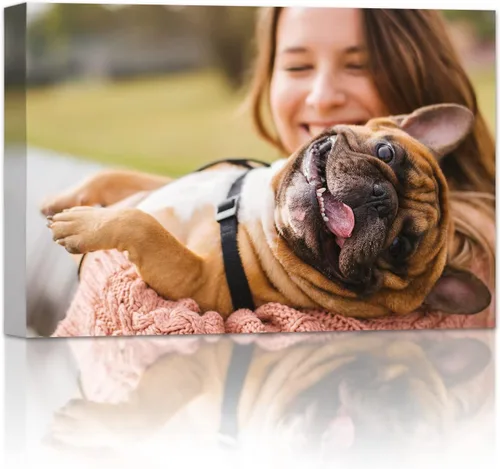 Miniatura 8 de Impresiones en lienzo personalizadas con tu foto, imágenes de lienzo personalizadas en arte de pared para dormitorio, sala de estar, regalos