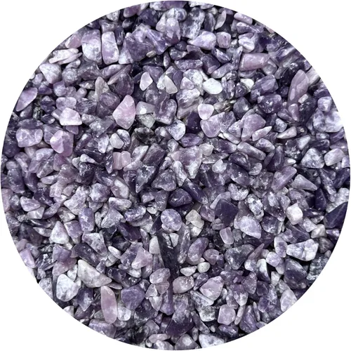 Miniatura 45 de GAF TREASURES Chips de piedras preciosas de jade semi nefrita natural, de 0.5 libras, mini cristales triturados, chips de cristal sin perforar