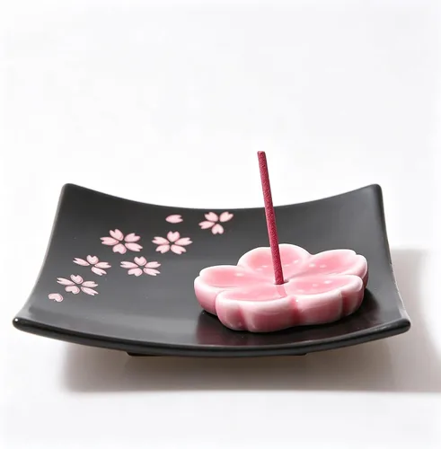Miniatura 2 de Soporte de cerámica japonesa hecho a mano para incienso o quemador de incienso, bandeja única para recoger cenizas y regalo decorativo, decoración
