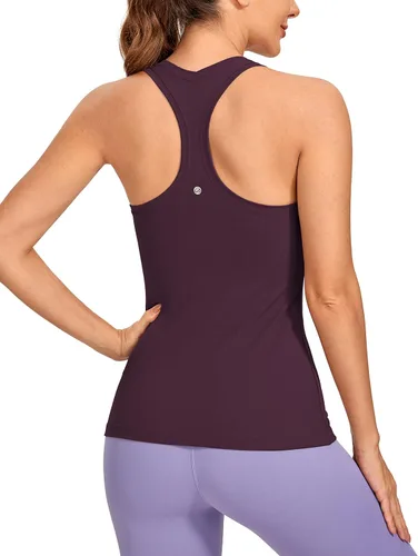 Miniatura 9 de CRZ YOGA - Camisetas sin mangas de entrenamiento para mujer, con espalda cruzada, brasier deportivo, para yoga, gimnasio