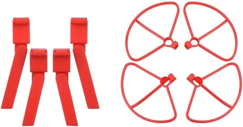 Miniatura 4 de Accesorios para drones para FIMI X8 SE CW CCW Hélices para FIMI X8 SE Soporte de elevación Tren de aterrizaje Hélice Guardia Accesorios de Anillo