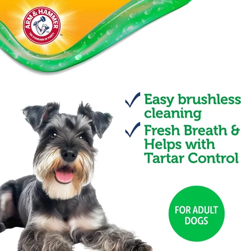 Miniatura 4 de Arm & Hammer Complete Care Gel oral sin escobillas para perros, sabor a mantequilla de maní, pasta de dientes para perros sin cepillo, bicarbonato