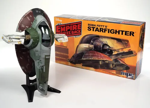 Miniatura 5 de MPC Star Wars: The Mandalorian Boba Fett Starfighter Kit de modelo a escala 1:85