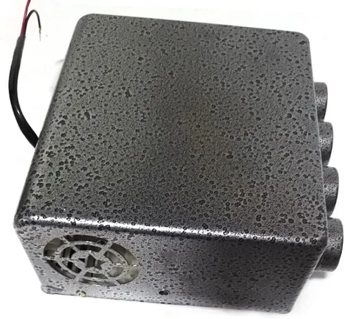 Miniatura 3 de Kit de calentador de coche debajo del tablero, calentador de coche portátil de 4 puertos con interruptor de velocidad, calentador de aire universal