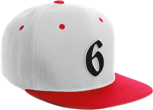 Miniatura 443 de Daxton Gorra clásica con visera de billete plano con letras del alfabeto inglés antiguo de la A a la Z