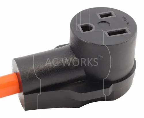 Miniatura 4 de AC WORKS 10/3 STW 1.5 pies Cable adaptador de soldador 3 clavijas 10-30P enchufe de secadora a 6-50R salida de soldador WD1030650-018