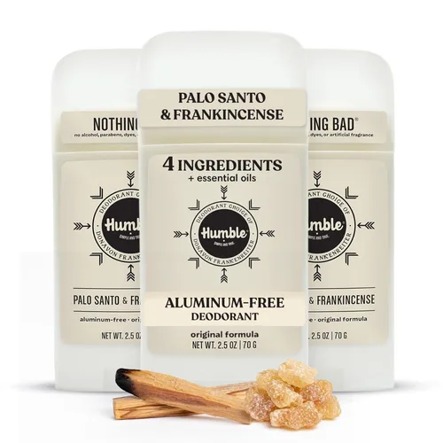 Miniatura 12 de HUMBLE BRANDS - Formula original de desodorante sin aluminio Control de olores, larga duración, bicarbonato de sodio, aceites esenciales, sutil