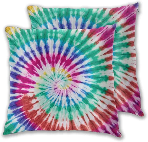 Miniatura 25 de Juego de 2 fundas de almohada para sofá, oficina, dormitorio, decoración del hogar, 18 x 18 pulgadas