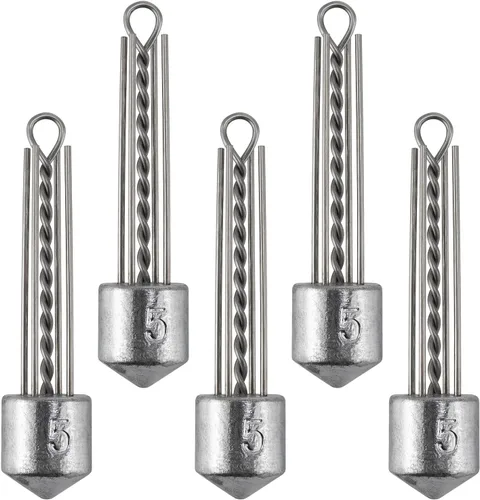 Miniatura 10 de Dr.Fish Paquete de 5 Spider Surf Pesca Sputnik Sinker 1oz-8oz Agua Salada Beach Casting Sea Bottom Holder