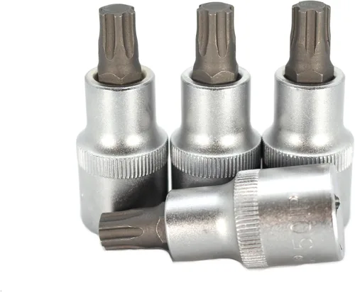 Miniatura 6 de TMAX IP50 3 pulgadas de largo negro impacto Torx Plus 6 punto Socket Bit 1/2 pulgada Square Drive Auto reparación herramienta
