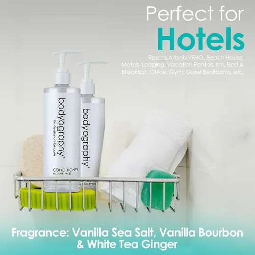 Miniatura 2 de World Amenities Bodyography Blanc Pump - Acondicionador suave y nutritivo para el cuidado del cabello