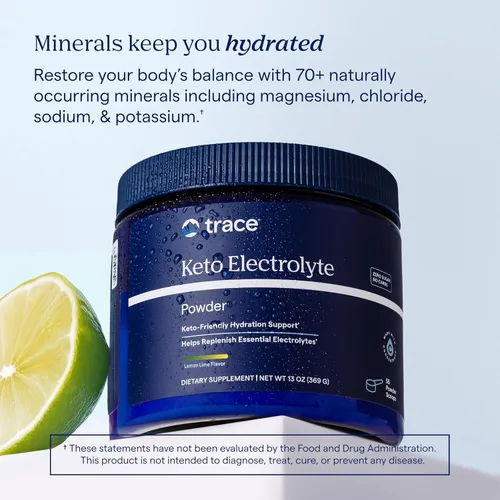 Miniatura 5 de Trace Minerals Polvo de Electrolitos Keto - Electrolitos para Apoyo del Equilibrio de Fluidos - Resistencia Muscular - Suplemento en Polvo - Sin