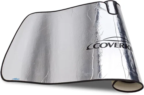 Miniatura 2 de Coverking Custom parasol para Select Daewoo Leganza modelos – Espuma de Mylar reflectante (Plata)