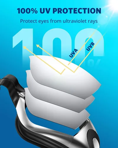 Miniatura 3 de Aegend - Gafas de natación, paquete de 2 gafas de natación sin filtraciones, para adultos, hombres, mujeres y jóvenes Plateado brillante y azul