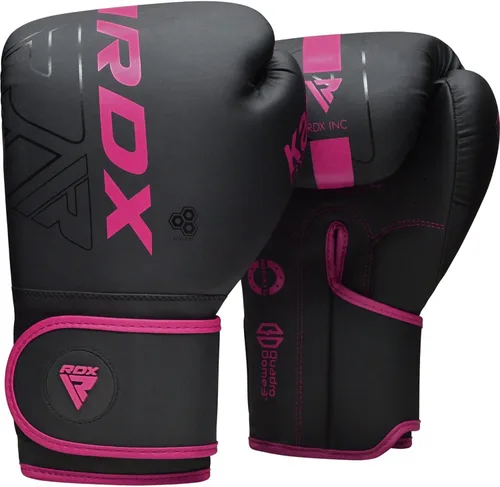 Guantes de boxeo RDX para mujeres, para entrenamiento profesional y sparring, de cuero Maya, para Muay Thai, artes marciales mixtas, kickboxing,