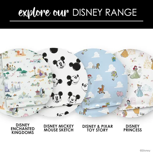 Miniatura 6 de Milk Snob Disney A Wish Come True Manta de Arrullo para Bebé Niño/Niña, Suave de Recepción, Seguridad y Juego, Ropa de Cama para Bebé Recién Nacido