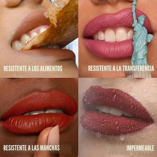 Miniatura 6 de Maybelline SuperStay - Lápiz labial líquido de tinta mate, “Mover”. 0.17 Oz liquidas 160 MOVER