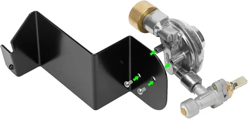 Miniatura 3 de Skyflame Conjunto de regulador de válvula de parrilla de gas compatible con Weber Q100 Q120 Series - Piezas de repuesto para Weber 80477
