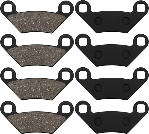 ZICOO Pastillas de freno para Polaris Sportsman 1000 850 800 570 550 500 450 XP Forest HO Touring EPS X2 Scrambler 850 1000 XP delantera y trasera