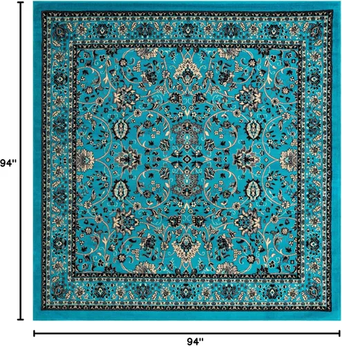 Miniatura 520 de Unique Loom Colección Sialk Hill - Alfombra de área Washington (3 pies 3 pulgadas x 5 pies 3 pulgadas, rectángulo, burdeos/crema)