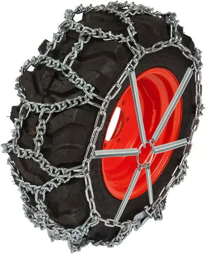 Miniatura 5 de 1 par de tensores de cadena de neumáticos, tensores de cadena de neumáticos para nieve, tensores de cadena de neumáticos de tractor de jardín para 6