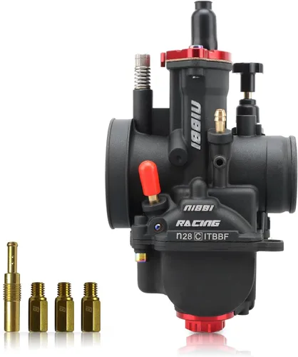 Miniatura 14 de NIBBI Carburador PWK de 24 mm con carburador Jets, Compatible con 125 cc-150 cc YAMAHA KAWASAKI SUZUKI Apollo SSR TTR SYM TAOTAO ATV, moto de cross