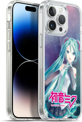Miniatura 83 de Head Case Designs Licencia Oficial Hatsune Miku Gráficos Lindos Carcasa de Gel [Protección de Grado Militar] Compatible con Apple iPhone 7