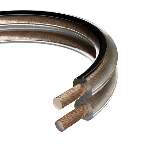 Miniatura 2 de Mukjipa-Cable-02 5N OFC (99.999% de cable de cobre libre de oxígeno) Cable de altavoz de audio de alta fidelidad 2 conductores, 10 AWG, 12 AWG, 14