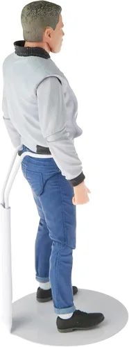 Miniatura 5 de Plymor DSP-4125W - Soporte ajustable blanco para muñecas, se adapta a muñecas de cintura delgada de 7, 7.5, 8, 8.5 y 9 pulgadas o figuras de acción