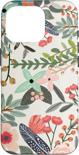 Miniatura 19 de Funda con diseño floral botánico de jardín colorido para iPhone 14