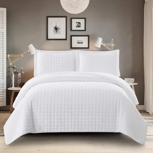 Miniatura 4 de Royal Hotel Bedding Juego de edredón de terciopelo de tamaño individual, juego de ropa de cama de lujo de felpa de gran tamaño con 1 funda de Morado