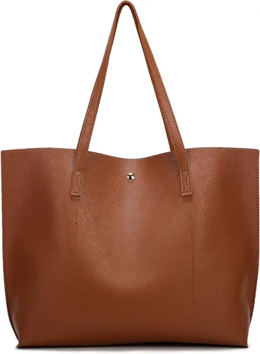 Miniatura 6 de Nodykka Women Tote Bags Top Handle Satchel Handbags PU Faux Leather Tote Bag with Tassel Shoulder Purse