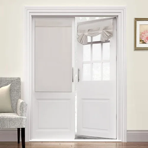 Miniatura 84 de Turquoize Cortinas Opacas para Tratamiento de Ventana con Trabillas Traseras para Sala de Estar/Dormitorio, Tratamientos de Ventana con Aislamiento