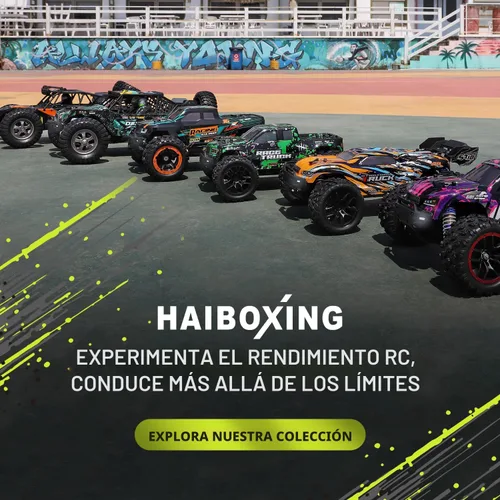 Miniatura 8 de HAIBOXING 1:18 Desert Off-Road RC Truck 18856, RTR rápido 36km/h 4WD, coche eléctrico a control remoto a prueba de salpicaduras, grado pasatiempo