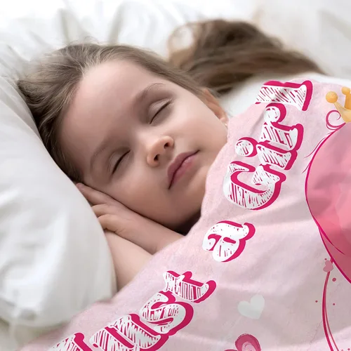Miniatura 6 de Manta con texto en inglés «Just A Girl Who Loves Flamingos», regalo para niñas pequeñas, suave y bonita, manta de franela de felpa de flamencos