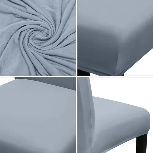 Miniatura 7 de JQinHome Fundas para sillas de comedor, 2 unidades, de alta elasticidad, extraíbles, lavables, para sillas Parsons en el hogar, fiesta, hotel