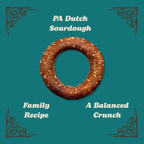 Miniatura 3 de Unique Snacks Sourdough Craft - Anillos de pretzel de cerveza, deliciosa bolsa de aperitivos horneados estilo casero, vegano, OU Kosher y alimentos