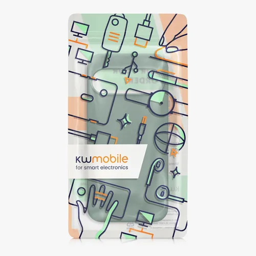 Miniatura 191 de kwmobile Funda Compatible con Google Pixel 6 Pro - Funda de teléfono de silicona TPU con acabado suave - Azul Arrecife
