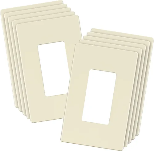 Miniatura 53 de LIDER Placa de pared decorativa sin tornillos para interruptor, resistente a los impactos, plexiglás de acrílico espejado, renovación moderna