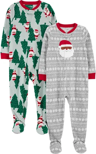 Miniatura 31 de Simple Joys by Carter's Pijamas de forro polar con pies resistentes al fuego para niños
