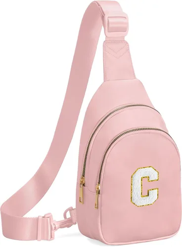 Miniatura 80 de Regalos de cumpleaños Viverte para niñas de 7, 8, 9, 10, 11, 12, 13 años, pequeño bolso cruzado de hombro con inicial, bolso cruzado de hombro