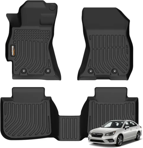Miniatura 53 de Alfombrillas de TPE para Toyota Highlander 2014-2019 7 y 8 asientos, protección para todo tipo de clima, forros de piso de automóvil resistentes