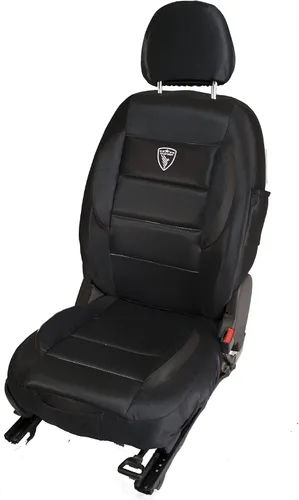 Miniatura 4 de Genérico Cubre Asientos de Carros Set Fundas Universal Juego 11 piezas Forros Deportivos Negro
