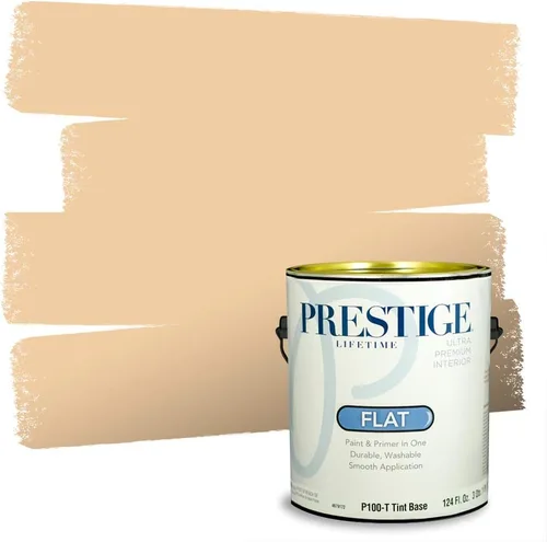 Miniatura 143 de PRESTIGE Pintura exterior e imprimación en uno, bronceado Aberdeen, plano, 1 galón