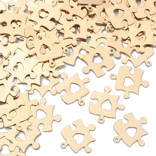Miniatura 11 de LiQunSweet 10 dijes dorados para taza de café para hacer joyas, amantes de la oferta, manualidades, collares, llaveros