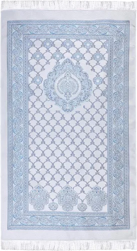 Miniatura 2 de Alfombra de oración musulmana y cuentas con bolsa portátil, regalos musulmanes para mujeres y hombres, Janamaz, Sajadah, juego de regalos del islam