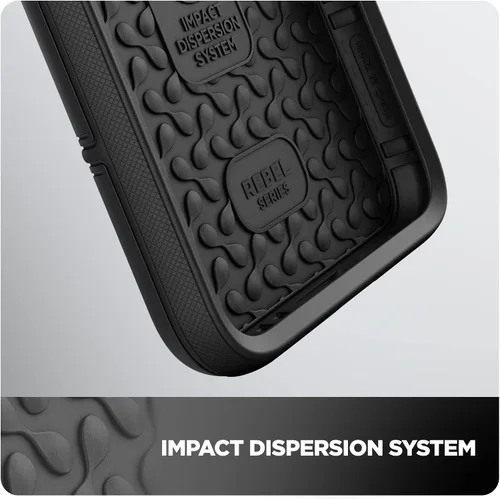 Miniatura 3 de ENCASED Funda protectora para Samsung Galaxy S22 Ultra - Cubierta de teléfono resistente (negro)