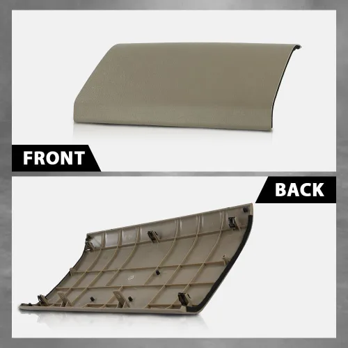 Miniatura 7 de G-PLUS Cubierta del Panel del Bisel del Tablero Lado del Pasajero Guantera Superior Compatible con Ford F150 2004 2005 2006 2007 2008 Beige