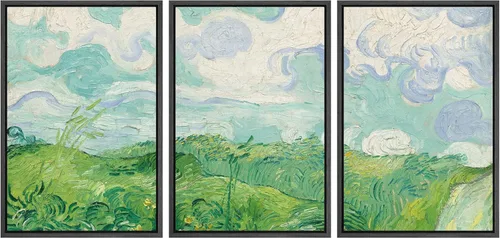 Miniatura 89 de Lienzo decorativo para pared - cuadro con estampado Giclée para decoración del hogar Noche estrellada sobre el Ródano