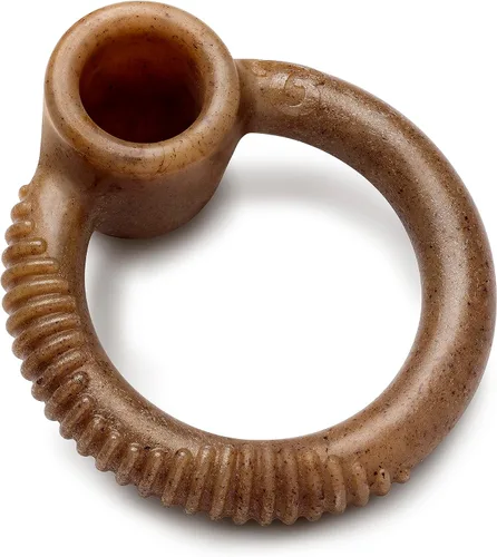 Miniatura 7 de Benebone Ring - Juguete masticable duradero para perros para masticadores agresivos, edición limitada, sabor arándano, pequeño
